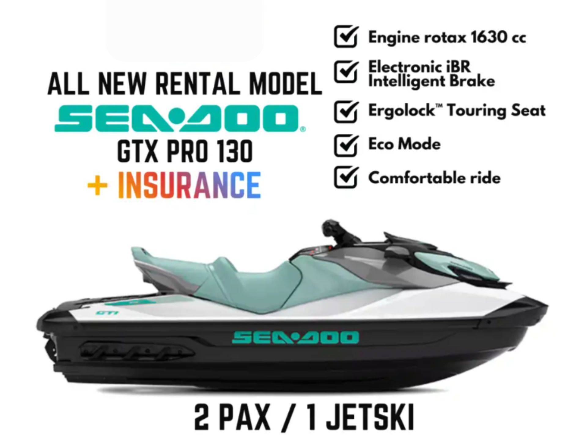 SEADOO GTX PRO 130 - Phuket Jetski Club - Best Phuket Travel