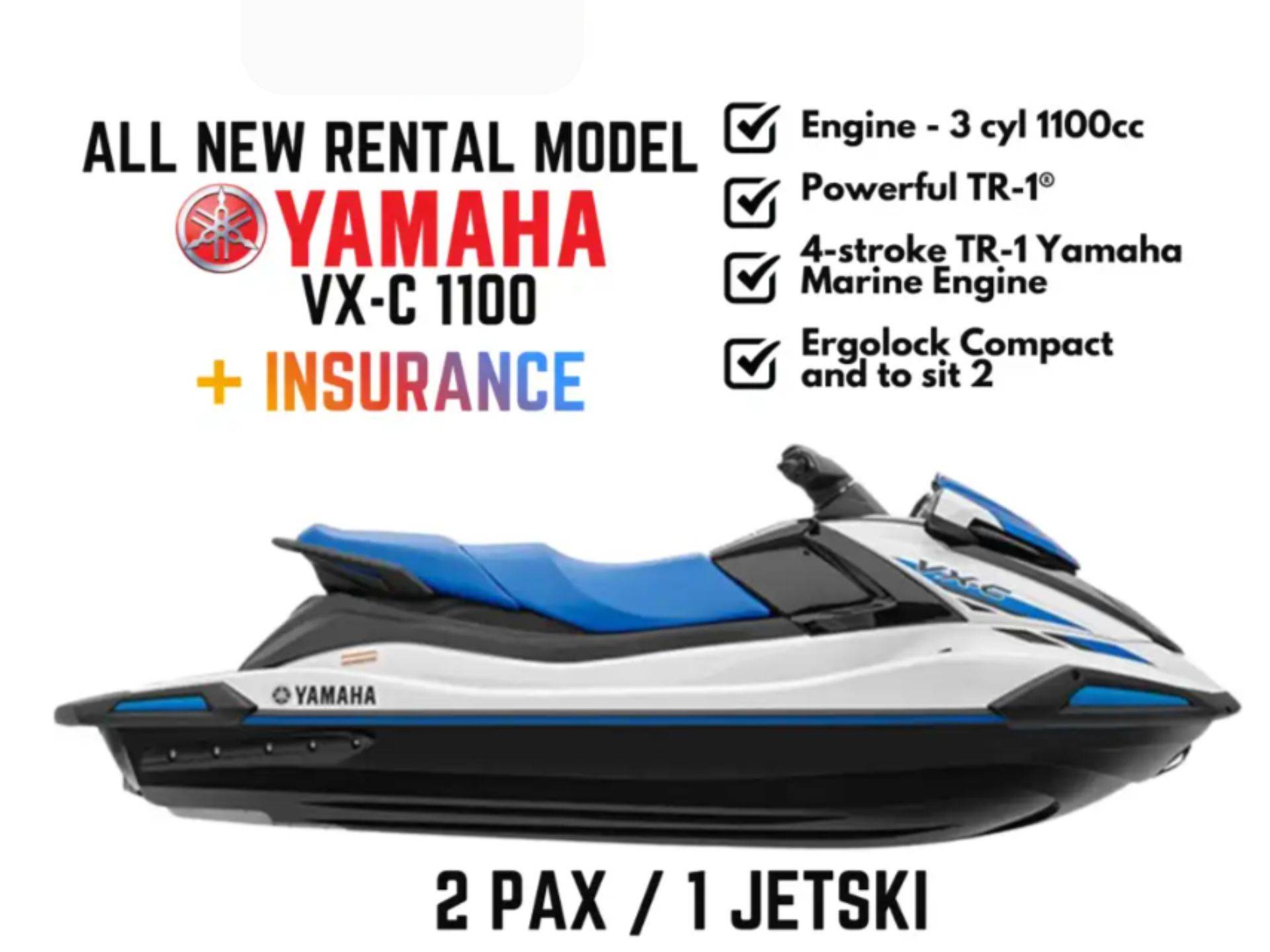 YAMAHA VX-C 1100 - Phuket Jetski Club - Best Phuket Travel